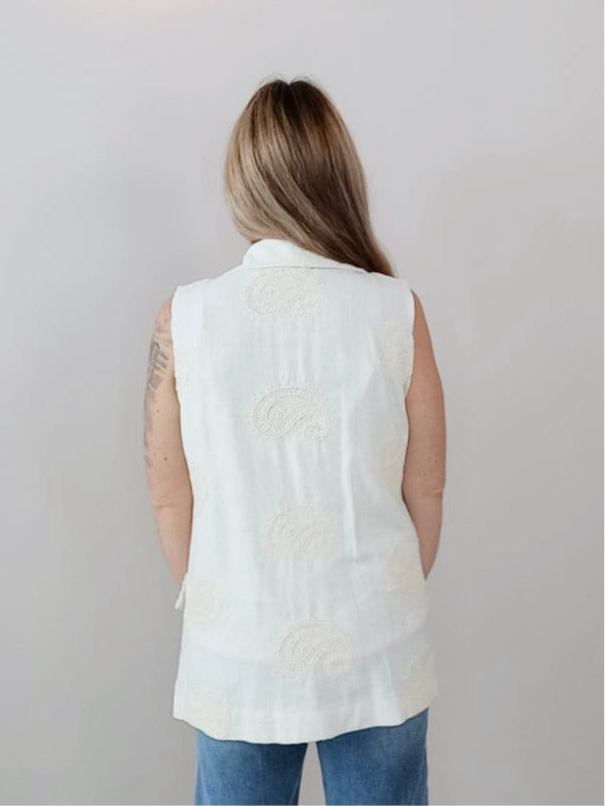 CHALECO LINO