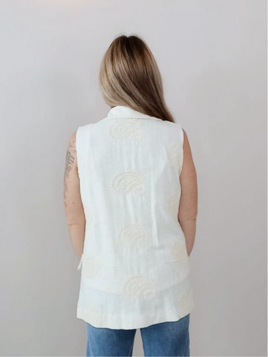 CHALECO LINO