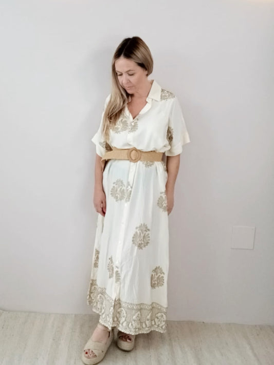 VESTIDO BORDADO